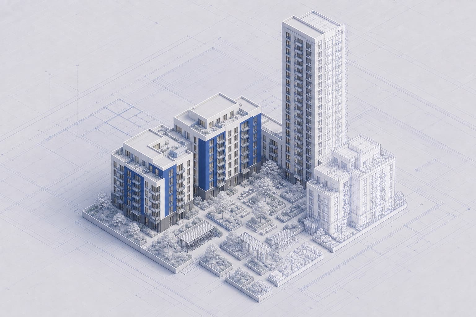 Arena Central — generic placeholder illustration (in planning)