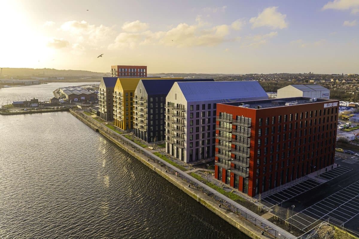 Millers Quay, Birkenhead — exterior