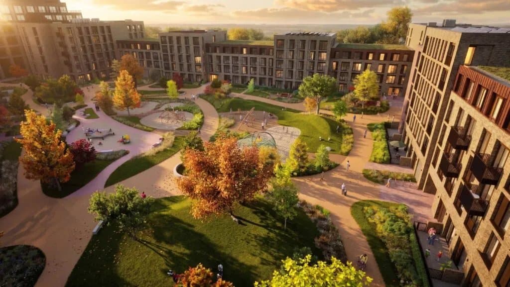 Cambridge North Residential Quarter, Cambridge North, Cambridge — exterior