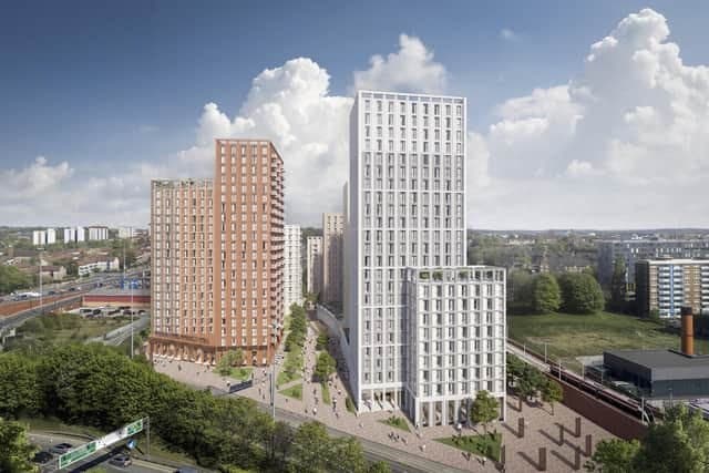 Leeds Urban Village, Marsh Lane, Leeds — exterior