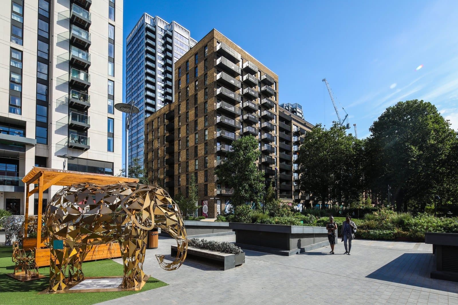 Parkside, Elephant & Castle, London — exterior